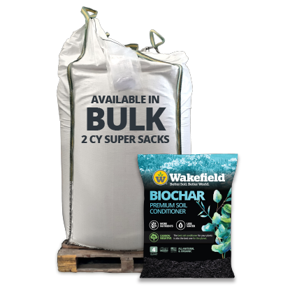 Wakefield bulk biochar super sack